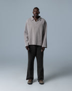 Polo Sweater - Dust Beige