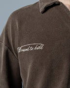 Polo Sweater - Dust Brown