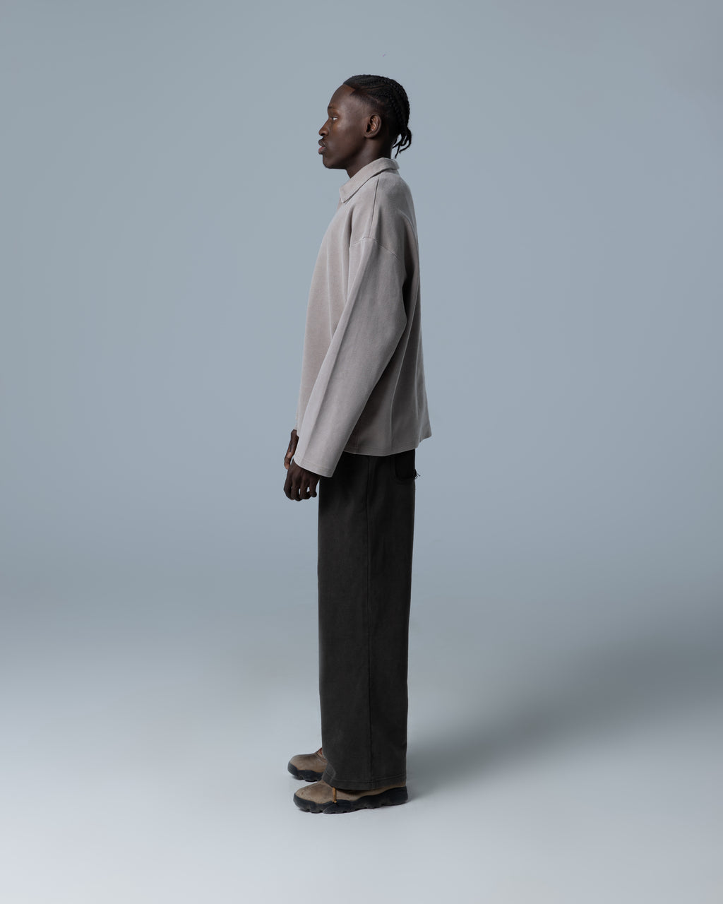 Polo Sweater - Dust Beige