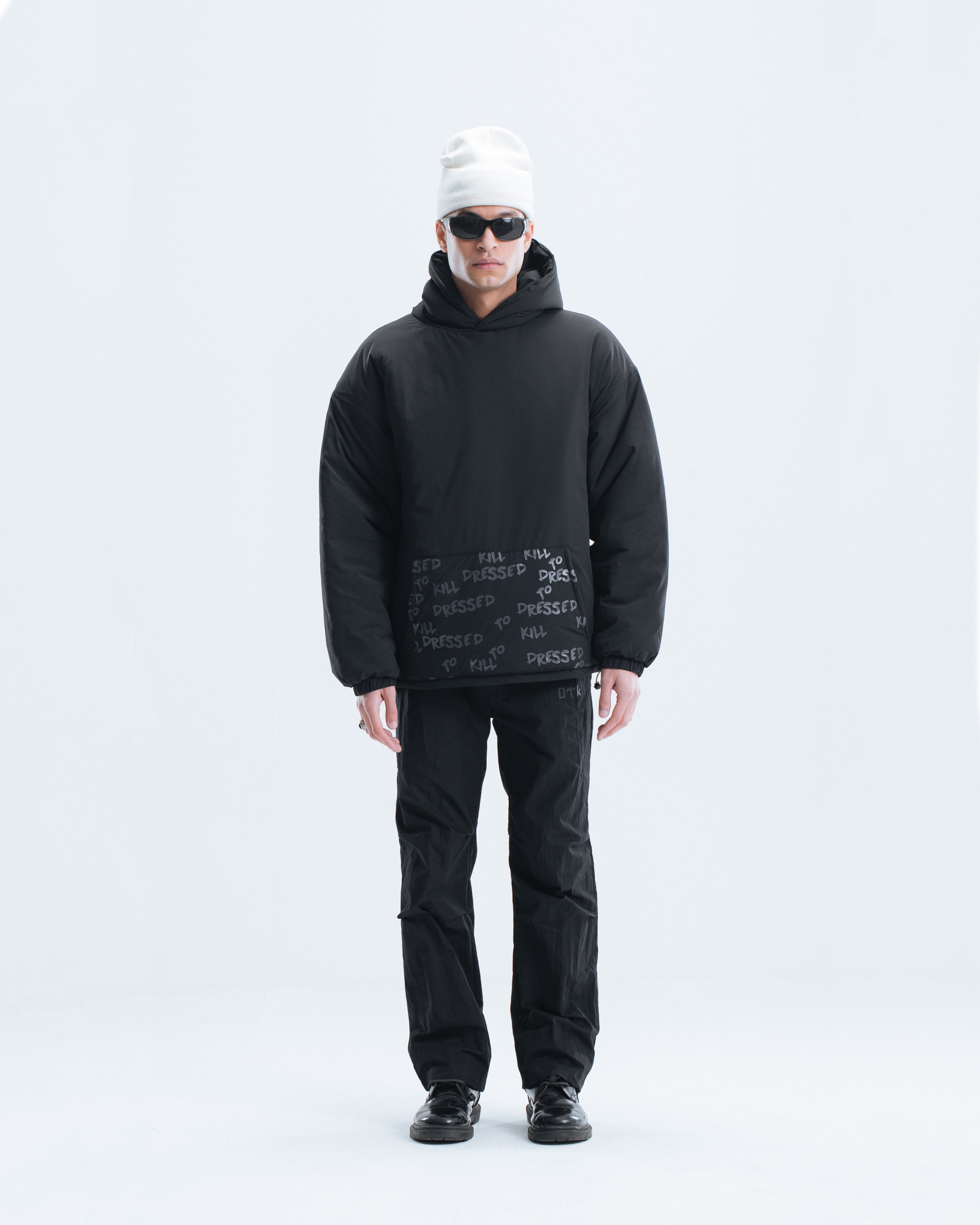 Puffer Hood - Black