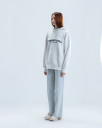 Knitted Hoodie - White