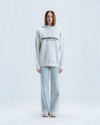 Knitted Hoodie - White