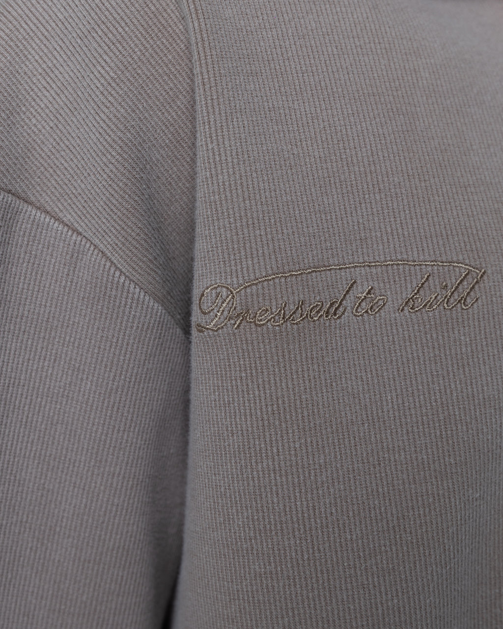 Polo Sweater - Dust Beige