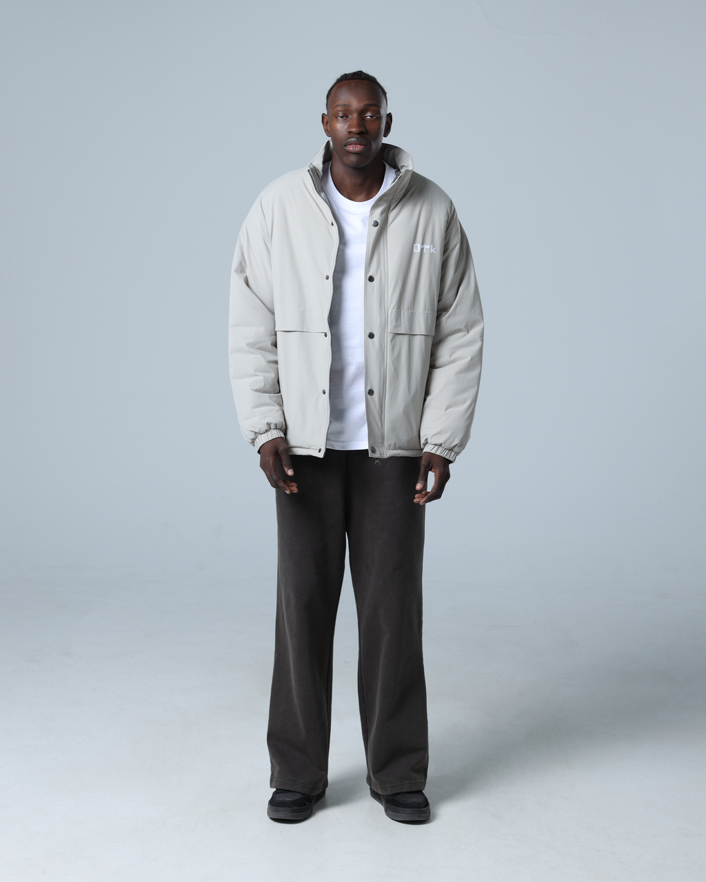 Puffer Jacket - Beige